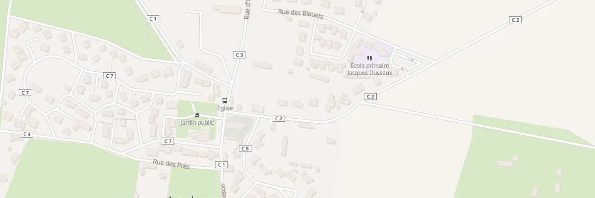 Plan du 111 Rue de l’Eglise à Auzebosc