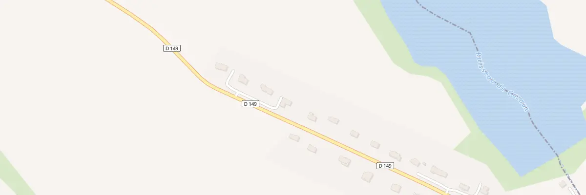 Plan du 782 Rte d’Auch à Lussan