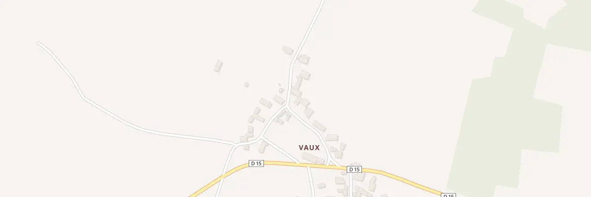 Plan du 16 Vaux à Leigné-les-Bois