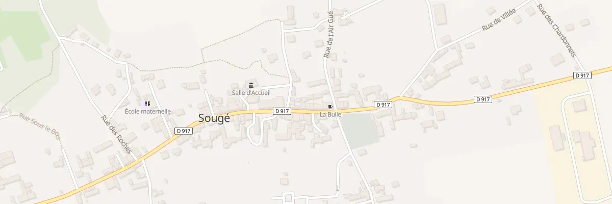 Plan du 25 Rue de la Mairie à Sougé