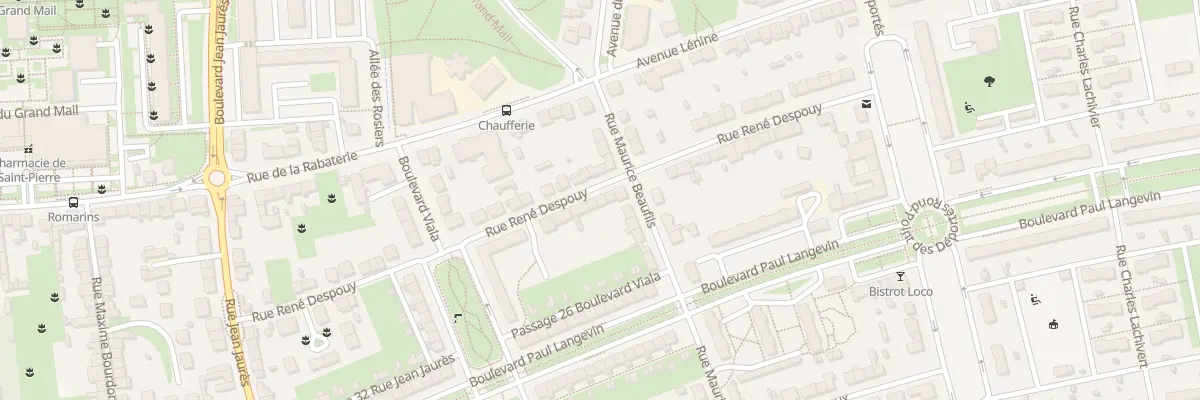 Plan du 39 Rue René Despouy à Saint-Pierre-des-Corps
