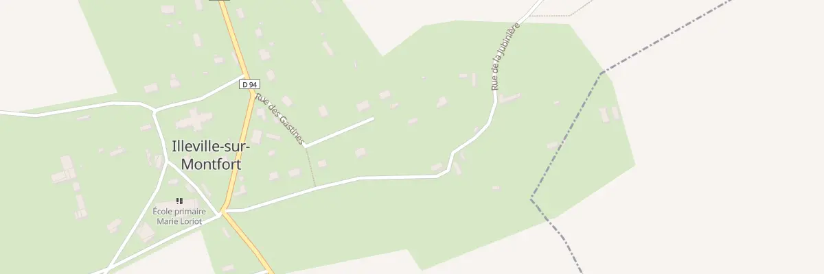 Plan du 17 Rue de la Jubiniere à Illeville-sur-Montfort