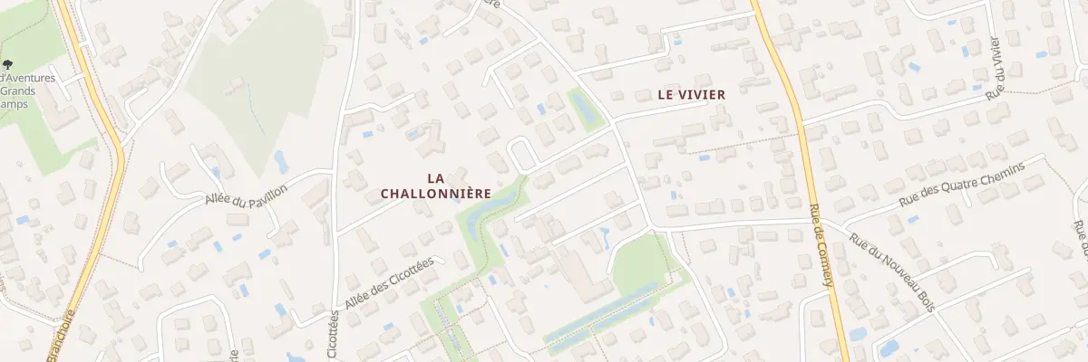 Plan du 6 All Régine Crespin à Saint-Avertin