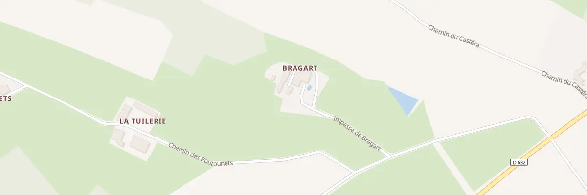 Plan du 83 Bragart à Puymaurin