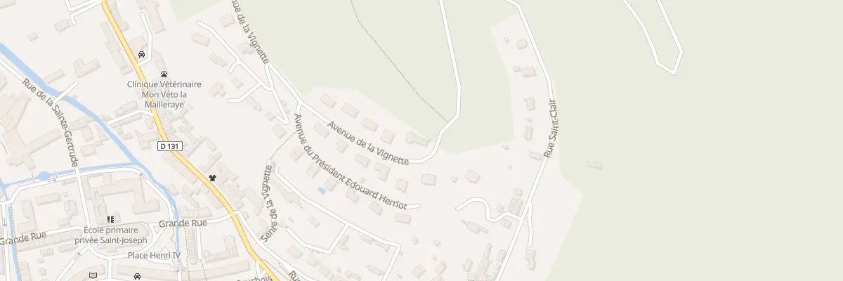 Plan du 2 Av de la Vignette à Rives-en-Seine