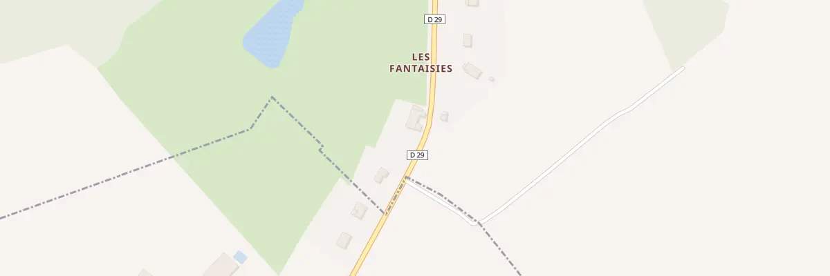 Plan du 5163 Les Fantaisies à Chirac