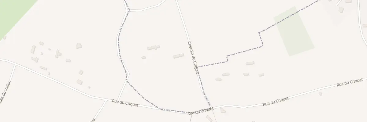 Plan du 71 Che du Criquet à La Haye-de-Routot
