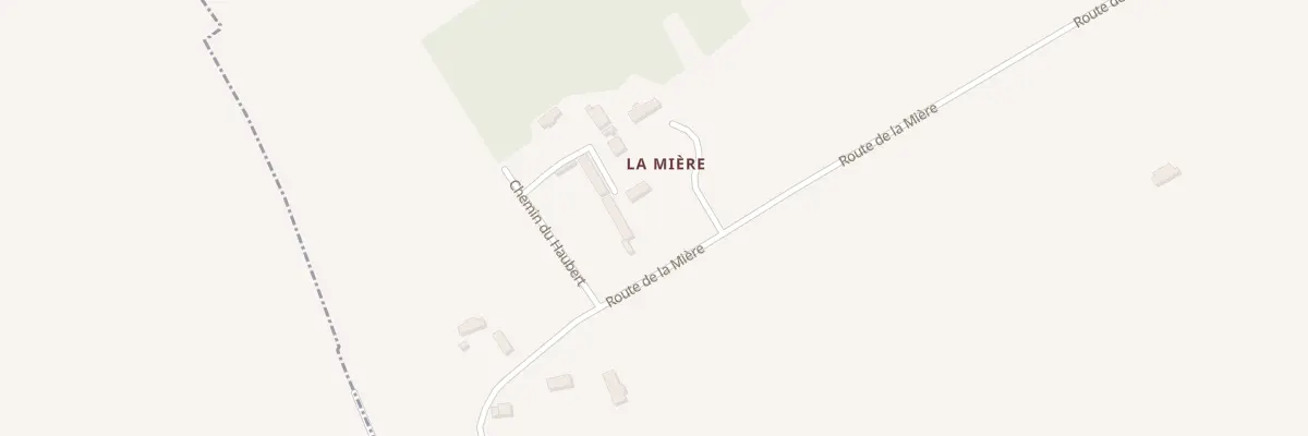 Plan du 6 Rte de la Mière à Beaulieu