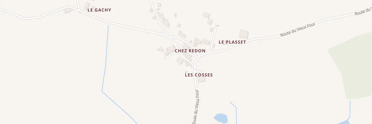 Plan du 5090 Chez Redon à Abzac