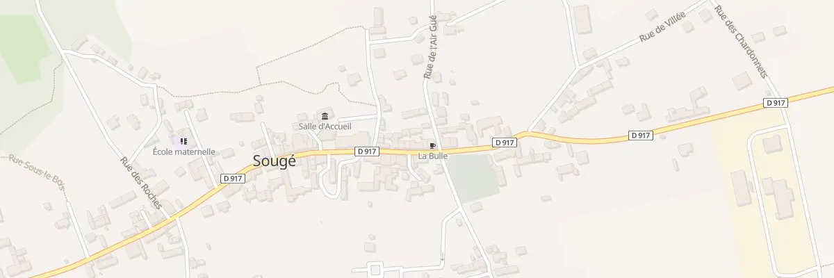 Plan du 29 Rue de la Mairie à Sougé