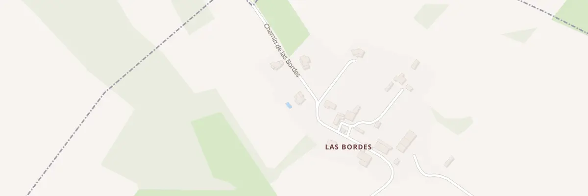 Plan du 38 Las Bordes à Escanecrabe
