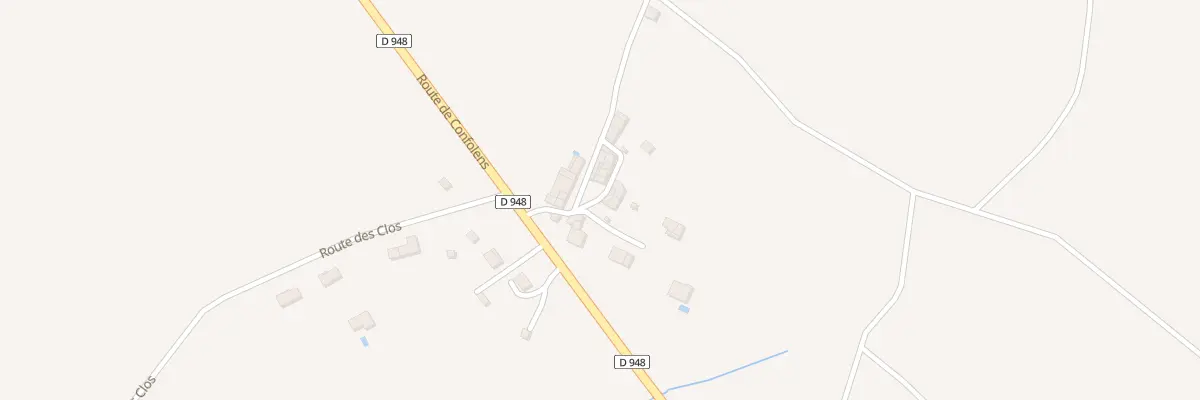 Plan du 5014 Les Bordes à Chabrac