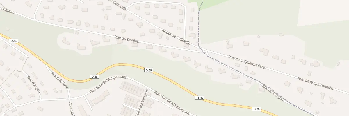 Plan du 18 Rue du Donjon à Brionne