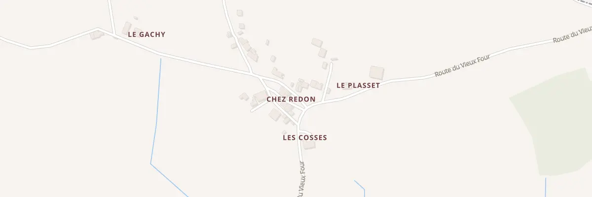 Plan du 5086 Chez Redon à Abzac