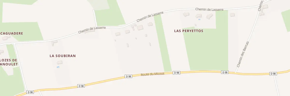 Plan du 9101 Las Peryettos à Saman