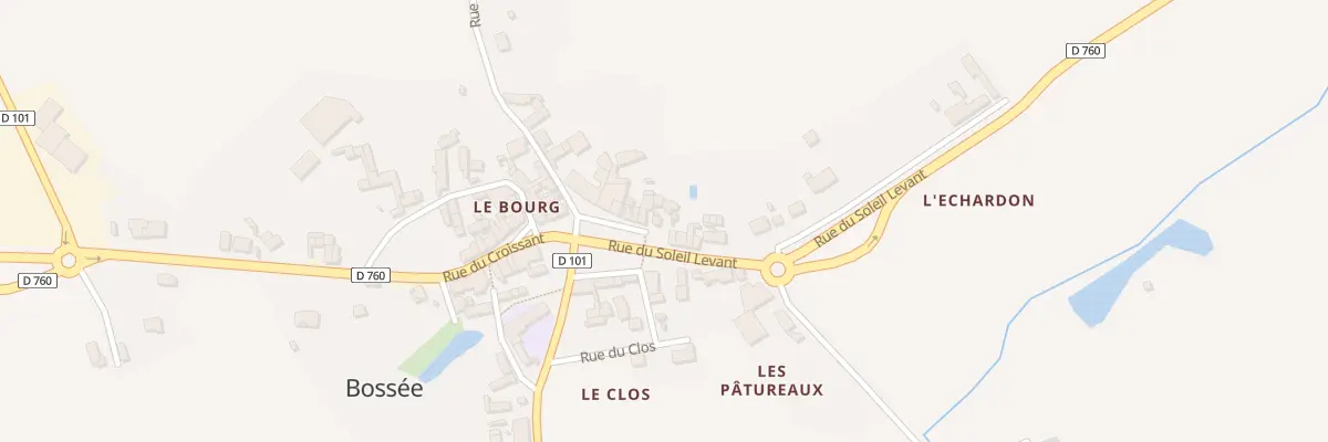 Plan du 11 Pl de la Gaieté à Bossée