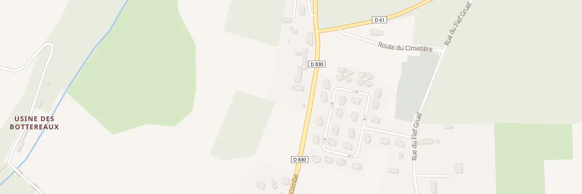 Plan du 13 Rue du Bout du Bois à Ambenay