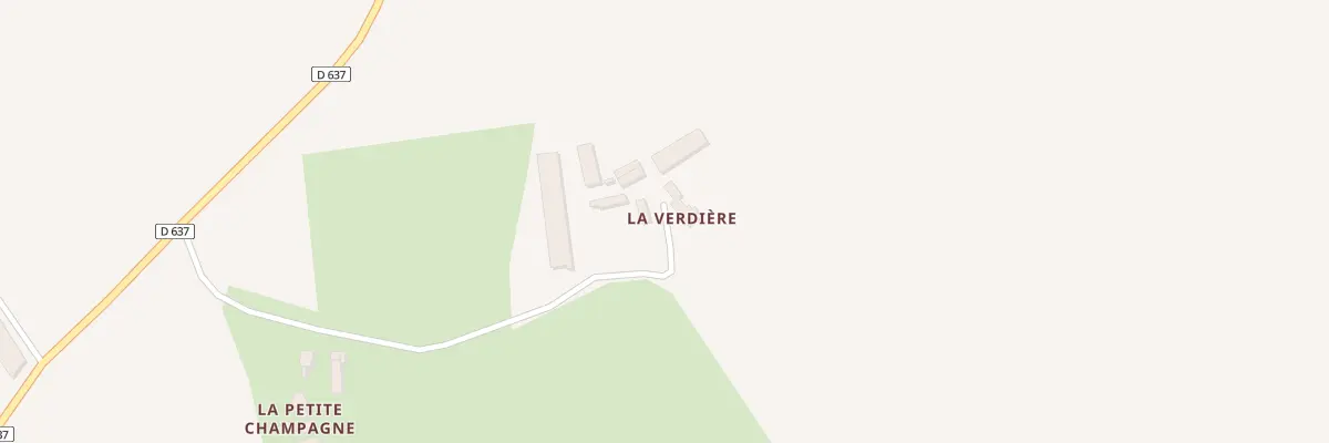 Plan du 4 La Verdiere à Cormes