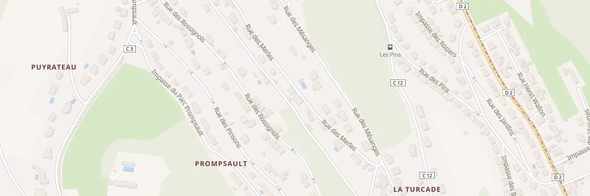 Plan du 29 Rue des Merles à Sanilhac