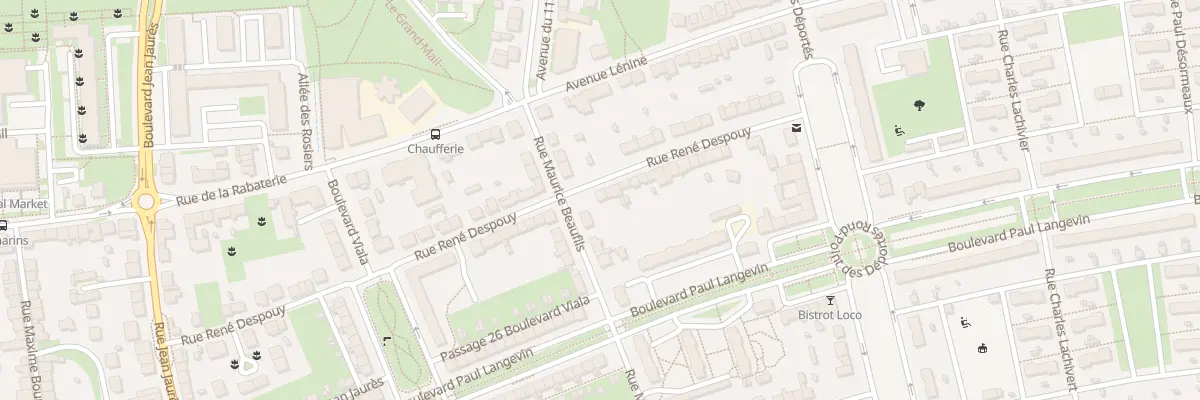 Plan du 45 Rue René Despouy à Saint-Pierre-des-Corps