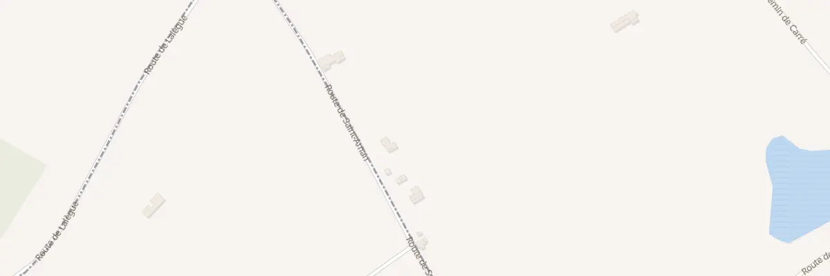 Plan du 1360 Rte de Saint Aman à Saint-Eutrope-de-Born