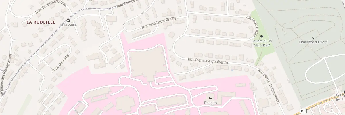 Plan du 35 Rue Pierre de Coubertin à Périgueux