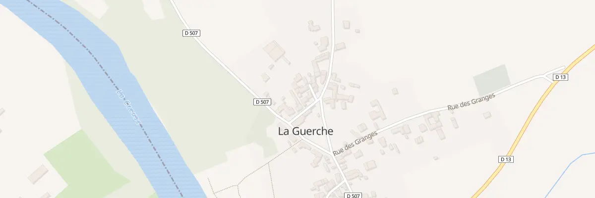 Plan du 2 Rue de la Chatière à La Guerche