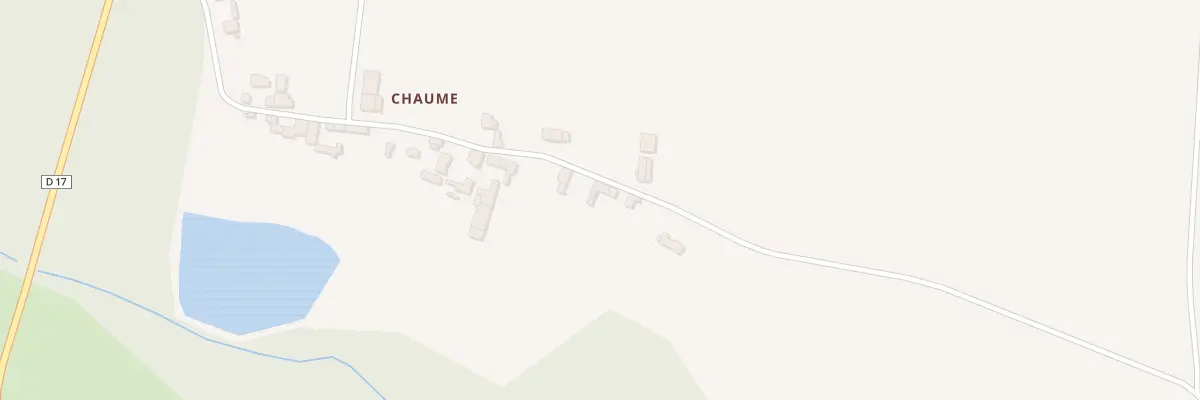 Plan du 24 Chaume à Chapelle-Viviers