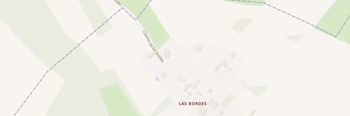 Plan de Las Bordes à Escanecrabe