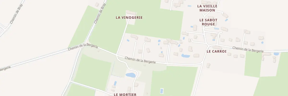 Plan du 7B Che de la Bergerie à Chanceaux-sur-Choisille