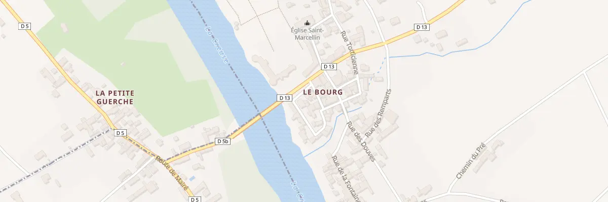 Plan du 5 Rue du Pont à La Guerche
