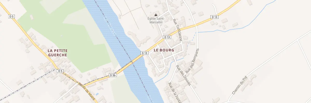 Plan du 3 Rue du Pont à La Guerche