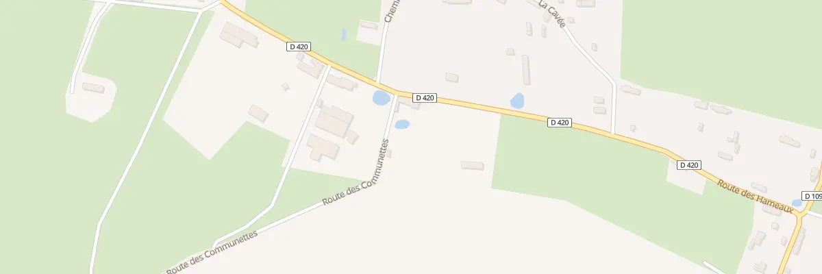 Plan du 21 Rte des Communettes à Saint-Vaast-Dieppedalle