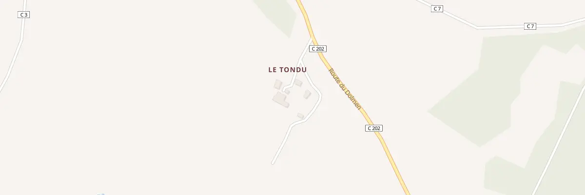 Plan du 41 Au Tondu à Naussannes