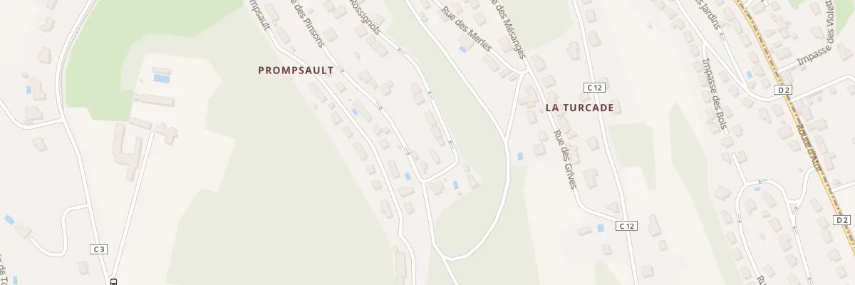 Plan du 38 Rue des Rossignols à Sanilhac