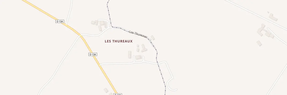 Plan du 10 Les Thureaux à Leigné-les-Bois