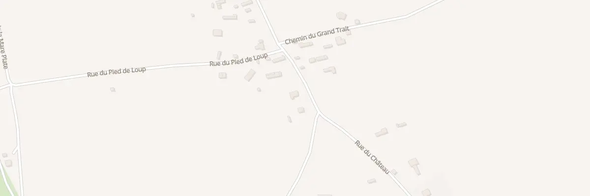 Plan du 68 Rue du Château à La Haye-de-Routot