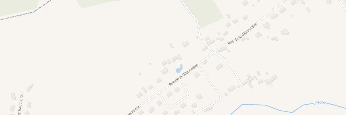 Plan du 11 Rue de la Gibonnière à Chandai
