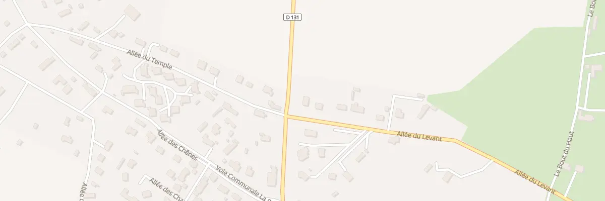 Plan du 1 All du Levant aux Hauts-de-Caux