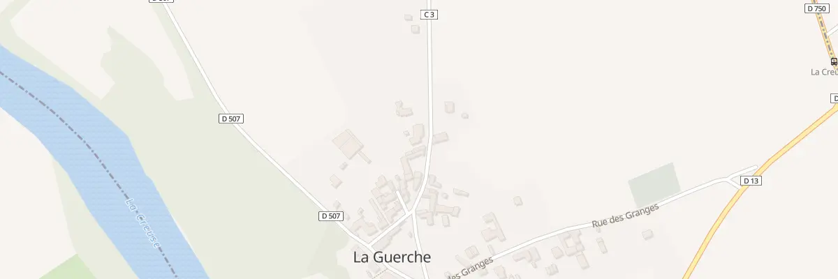 Plan du 5 Rte des Loges à La Guerche