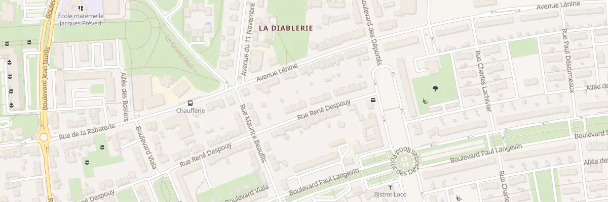 Plan du 76B Rue René Despouy à Saint-Pierre-des-Corps