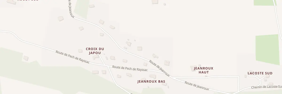 Plan du 1261 Rte de Jeanroux à Villeneuve-sur-Lot