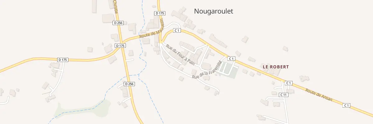Plan du 5029 Au Village à Nougaroulet