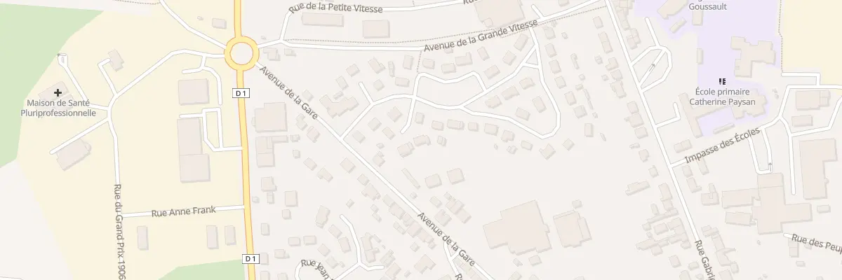 Plan du 33 Res Les Platanes à Vibraye