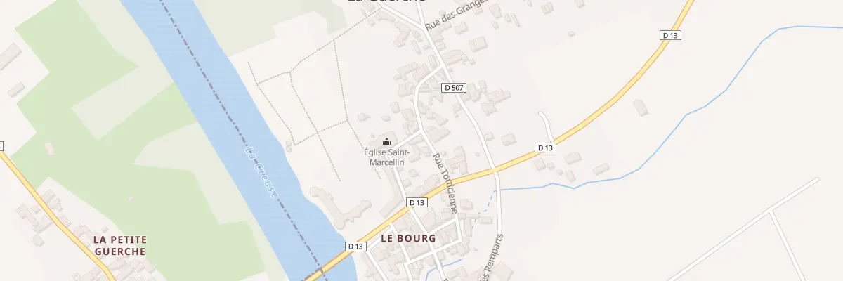 Plan du 19 Rue du Château à La Guerche