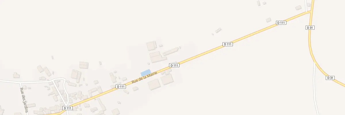 Plan du 21 Rue de la Mairie à Nérignac