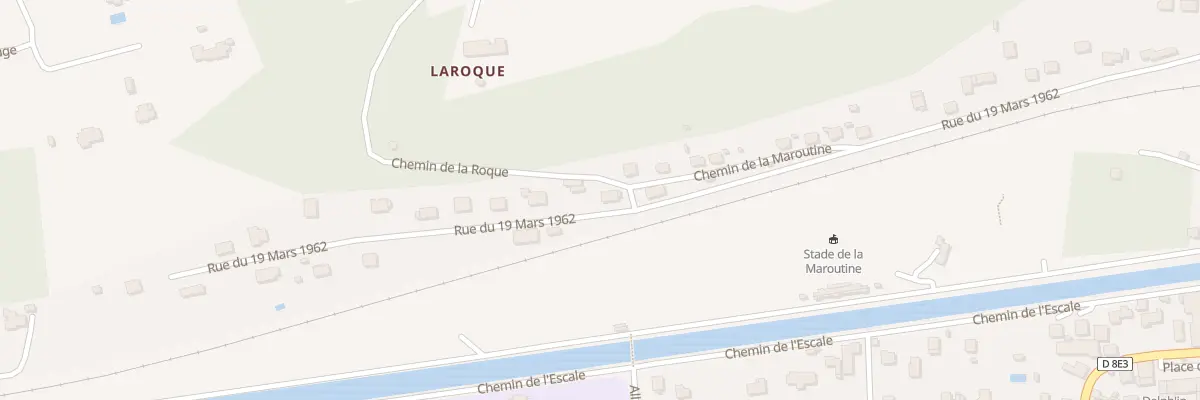 Plan du 572 Rue du 19 Mars 1962 à Lalinde
