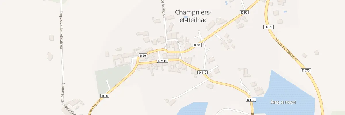 Plan du 103 Rte du Four à Chaux à Champniers-et-Reilhac