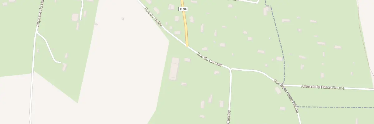 Plan du 38 Rue du Candos à Illeville-sur-Montfort