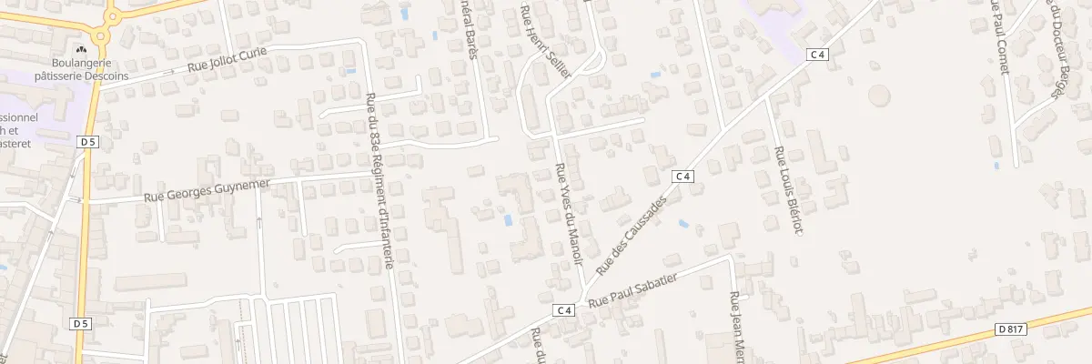 Plan du 9 Rue Yves du Manoir à Saint-Gaudens